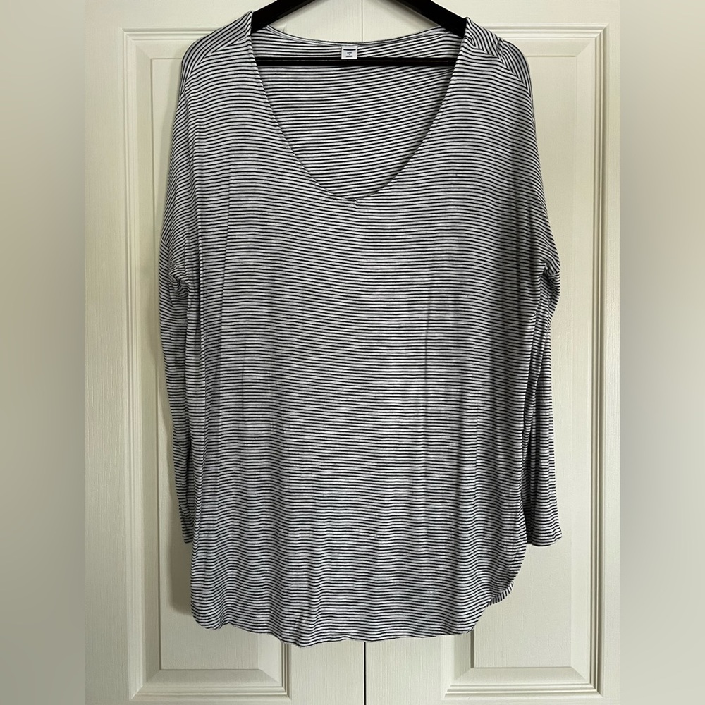 Old Navy Oversized Striped Shirt